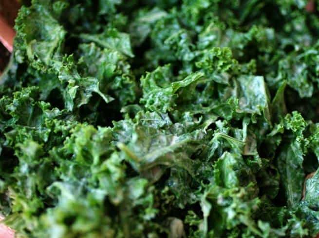 Kale Salad With Almonds & Hemp Seeds