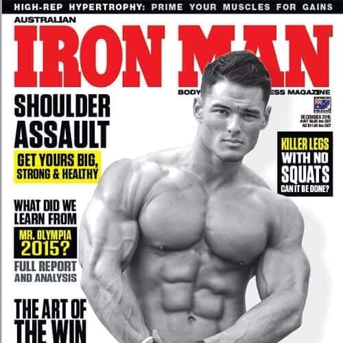 SkinB5 in Iron Man Magazine Dec 2015