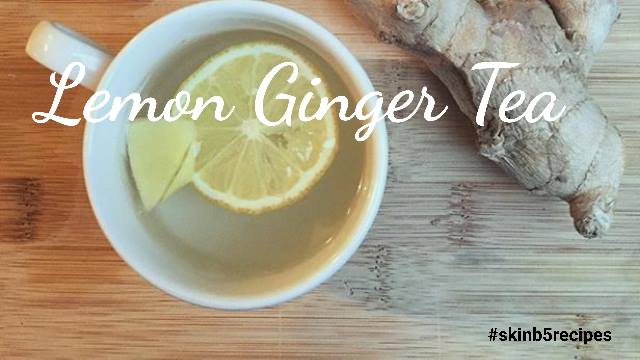 Lemon ginger tea