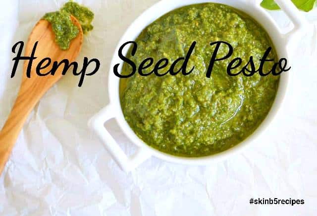 Hemp seed pesto